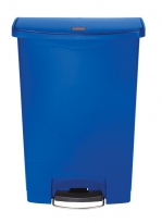 Slim Jim Step-On Container Front Step 90ltr Blauw Rubbermaid